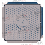 Люк чугунный легкий Л (А15)-8-55x55-01