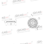 Люк чугунный средний С (В125)-1-60